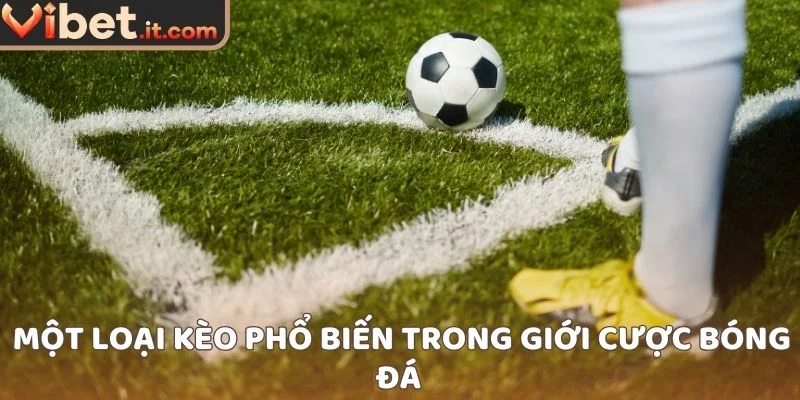 Một loại kèo phổ biến trong giới cược bóng đá